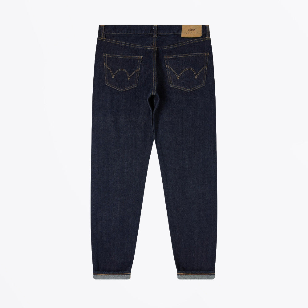 Regular Tapered Kurabo Red Selvage Jeans - Blue Rinsed