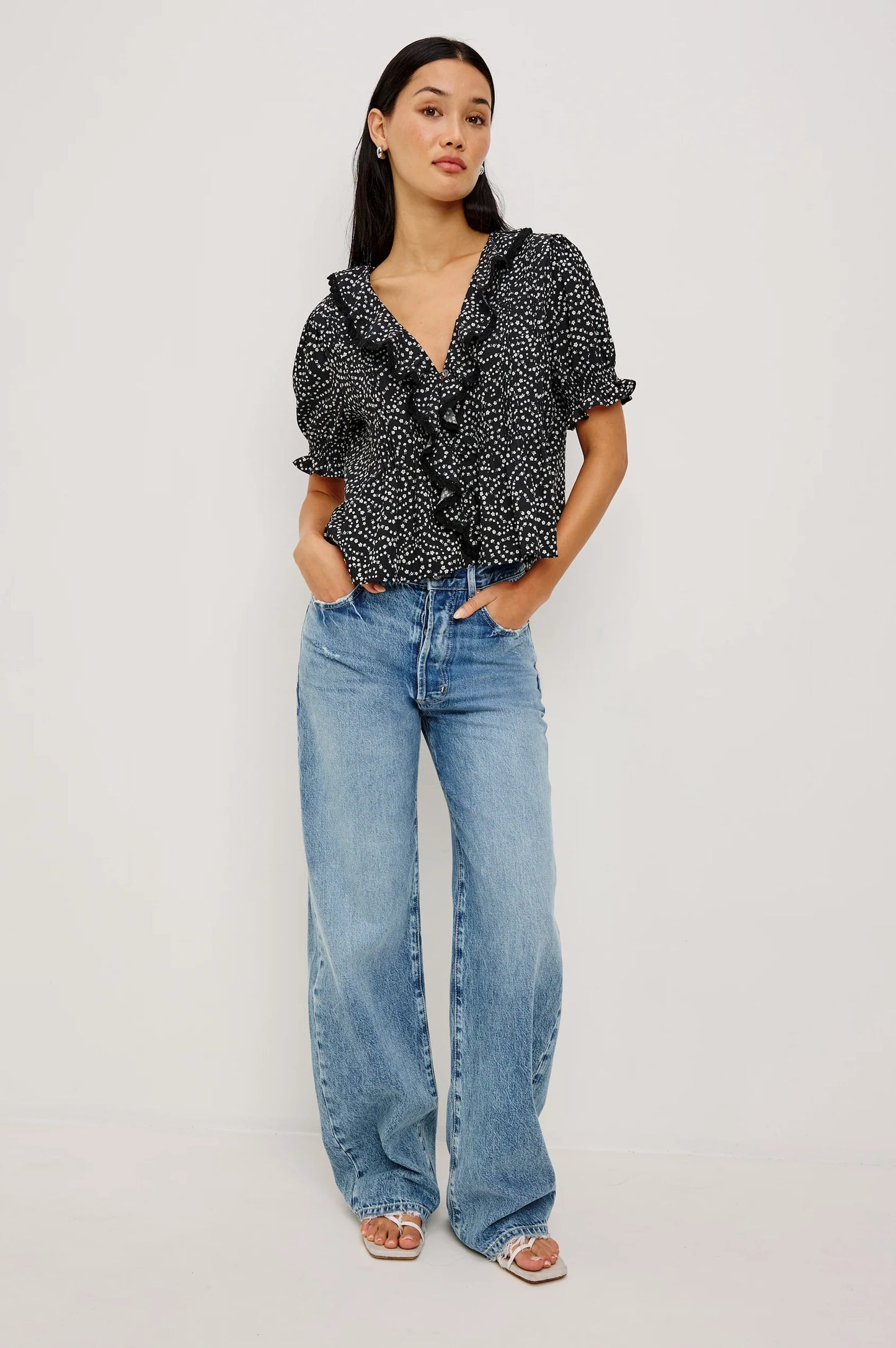 Bloom Shirt - Mini Chain Daisies