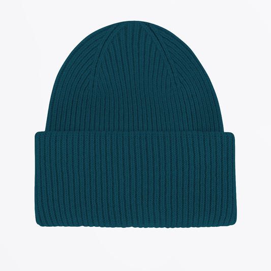 Merino Wool Hat - Ocean Green