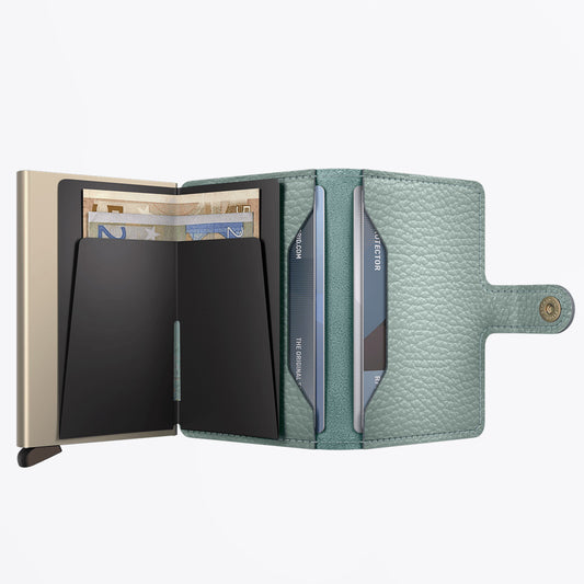 Miniwallet Pebble - Sea Green