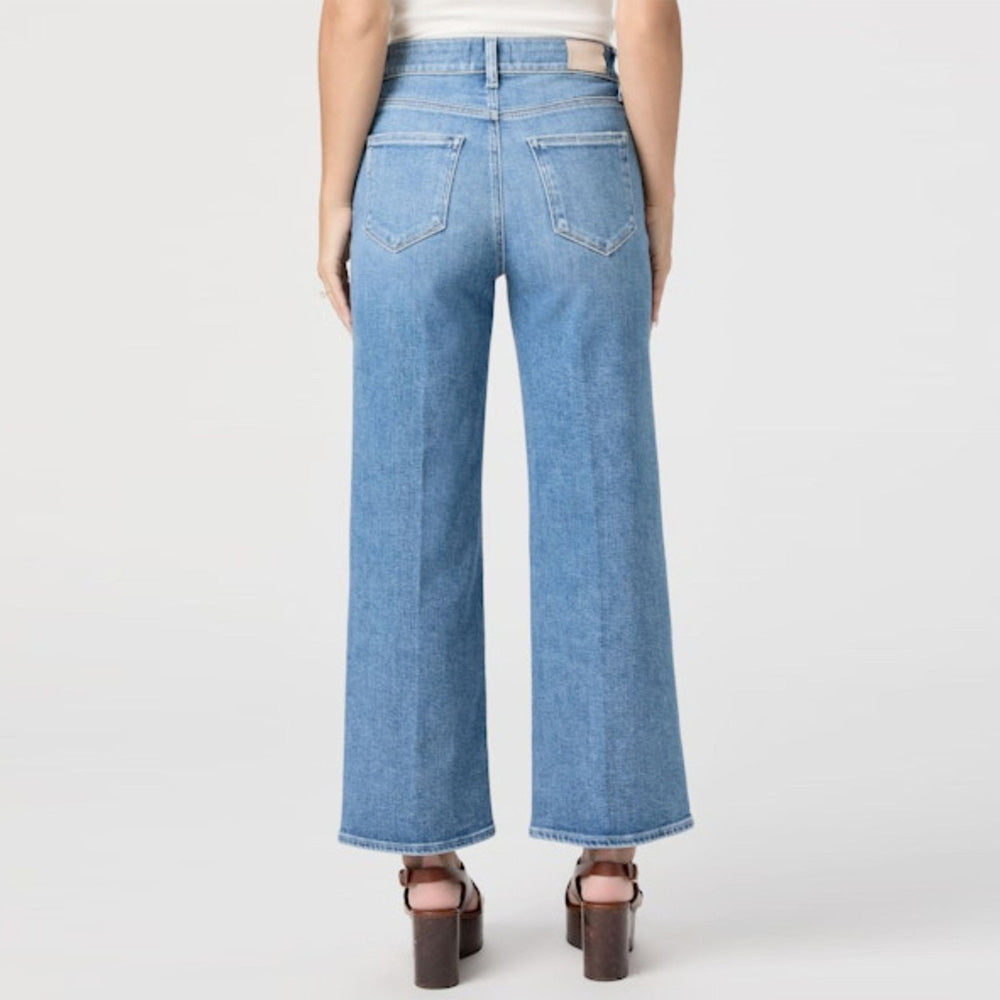 Anessa High Rise Ankle Wide Leg Jeans - Vino Vibes