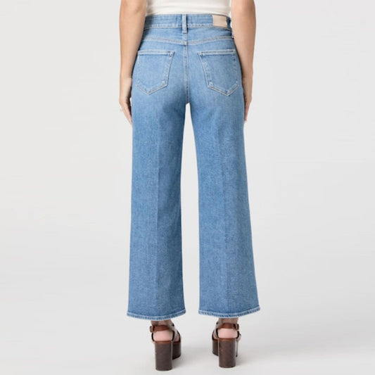 Anessa High Rise Ankle Wide Leg Jeans - Vino Vibes