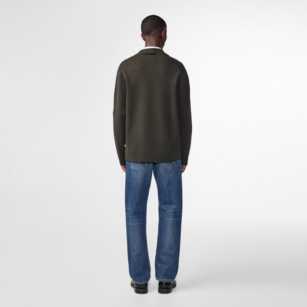 - Jonas Button Up Overshirt - Dark Army