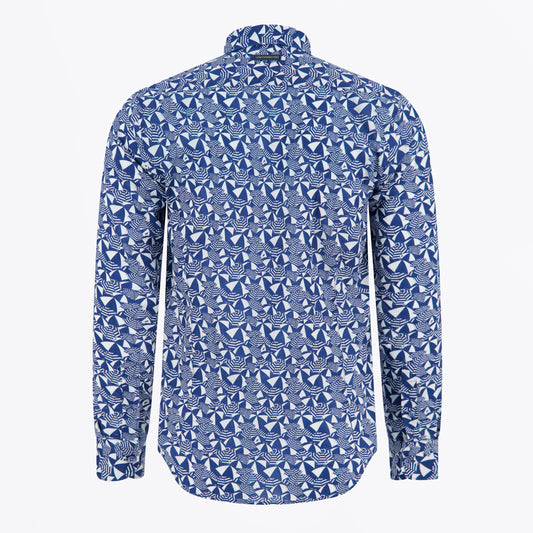 Sunshade Shirt - Cobalt