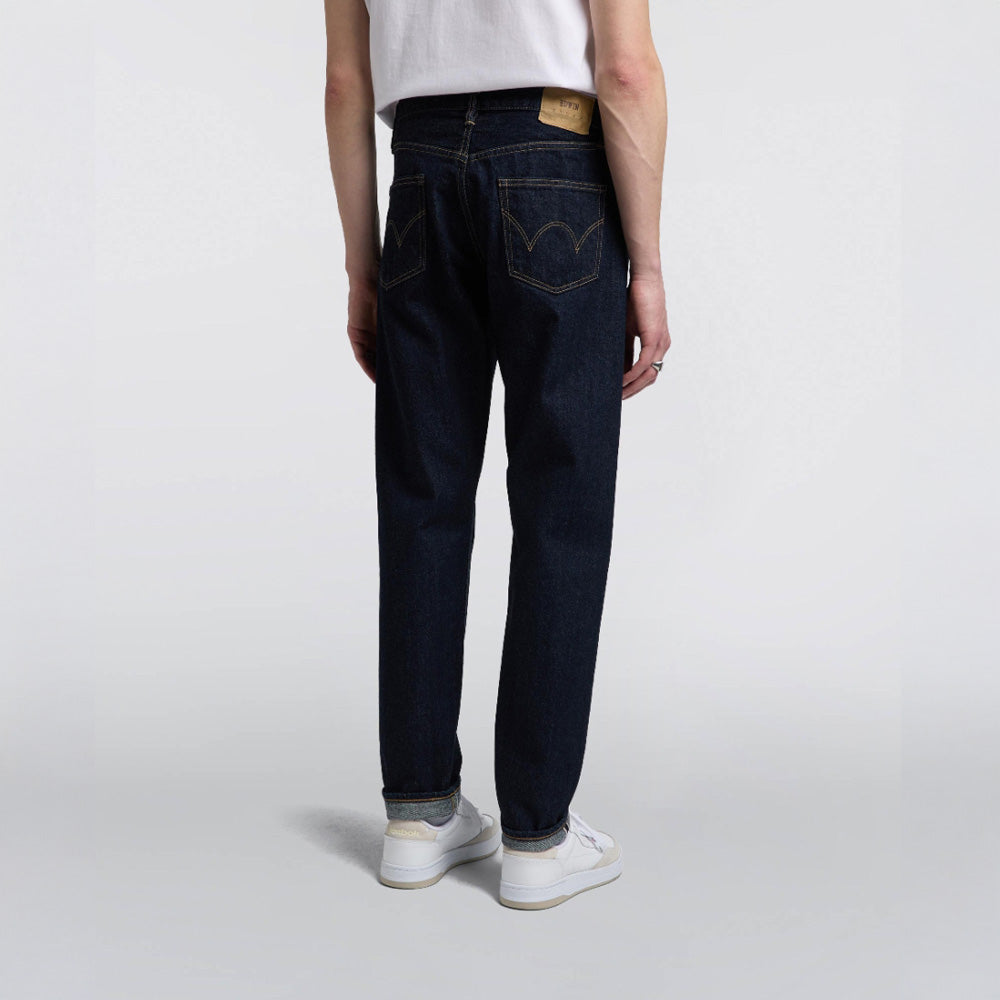 Regular Tapered Kurabo Red Selvage Jeans - Blue Rinsed