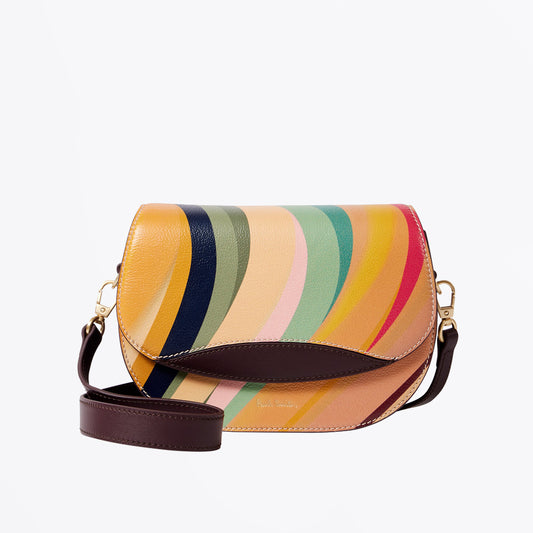 Dusky Swirl Saddle Bag - Swirl