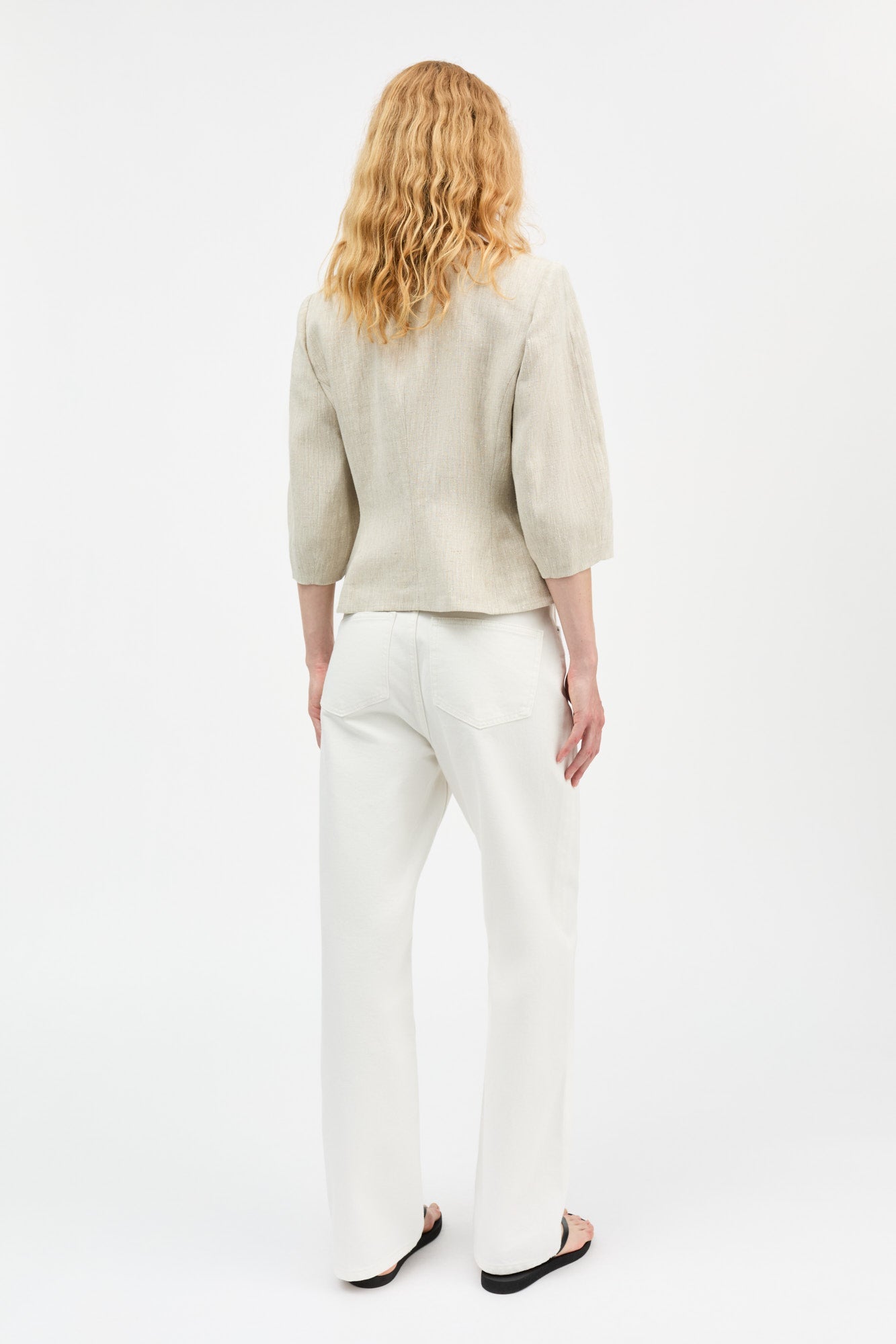 Belleville Blazer - Light Linen