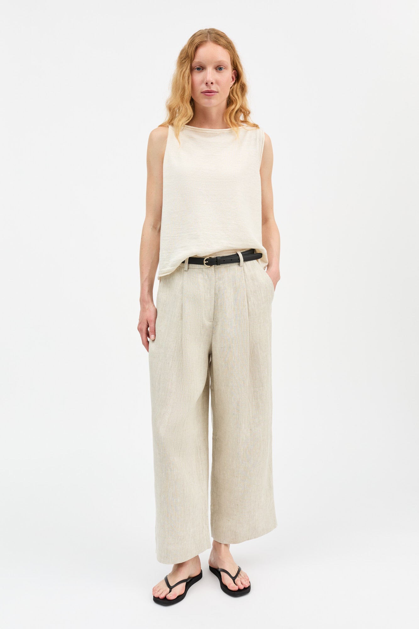 Skall Bob Trousers - Light Linen