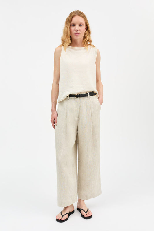 Bob Trousers - Light Linen