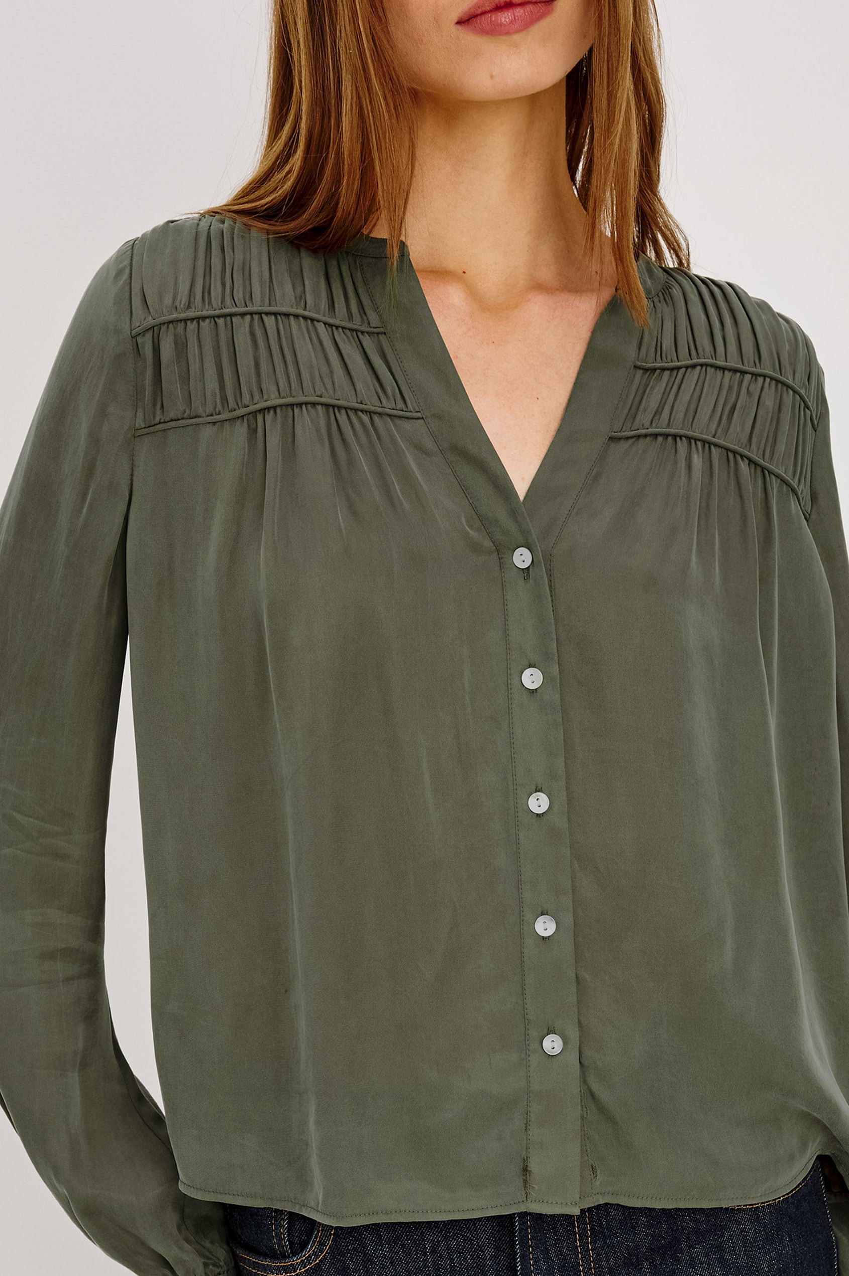 Rails Cadence Shirt - Washed Olive