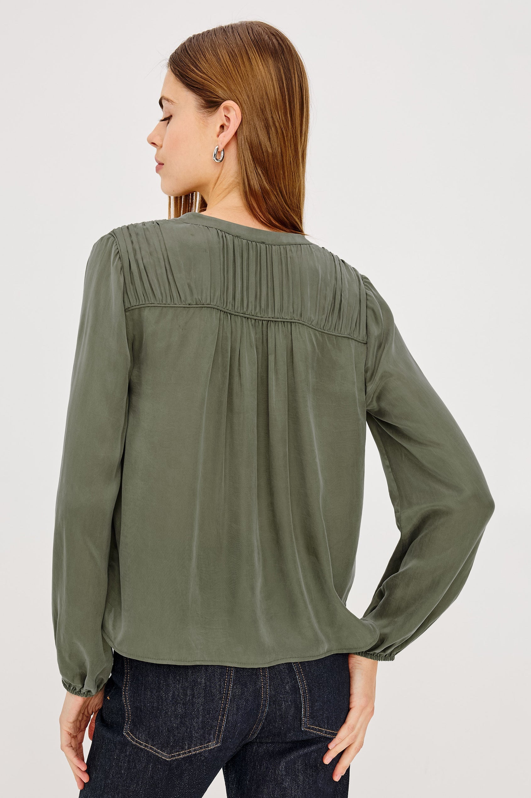 Rails Cadence Shirt - Washed Olive
