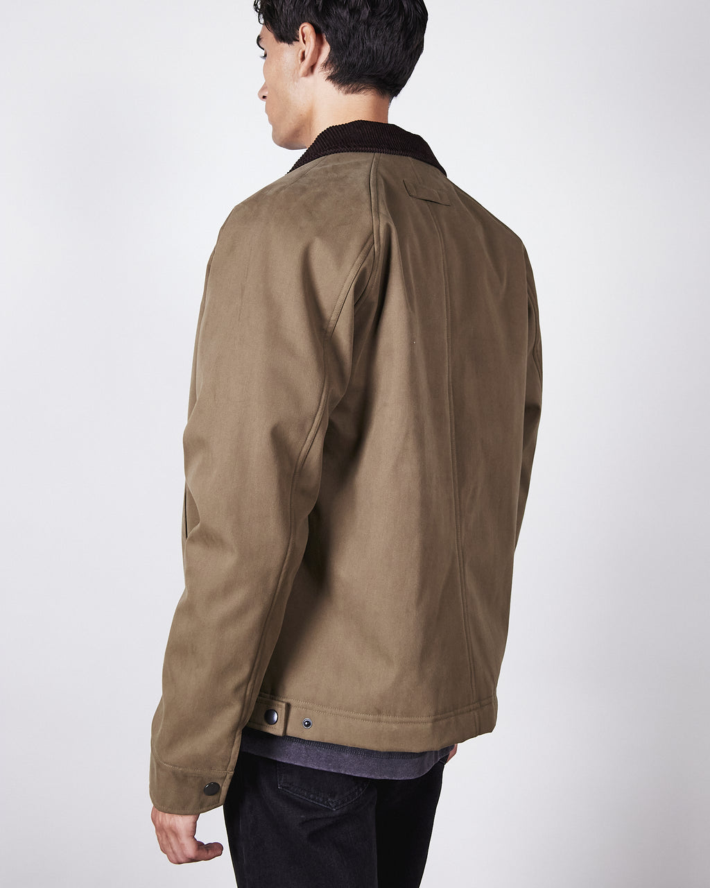 Brixtol Carter Padded Jacket - Deep Fern