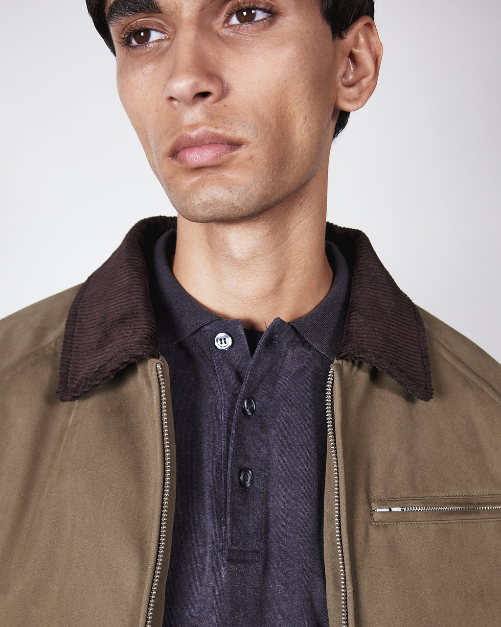 Brixtol Carter Padded Jacket - Deep Fern