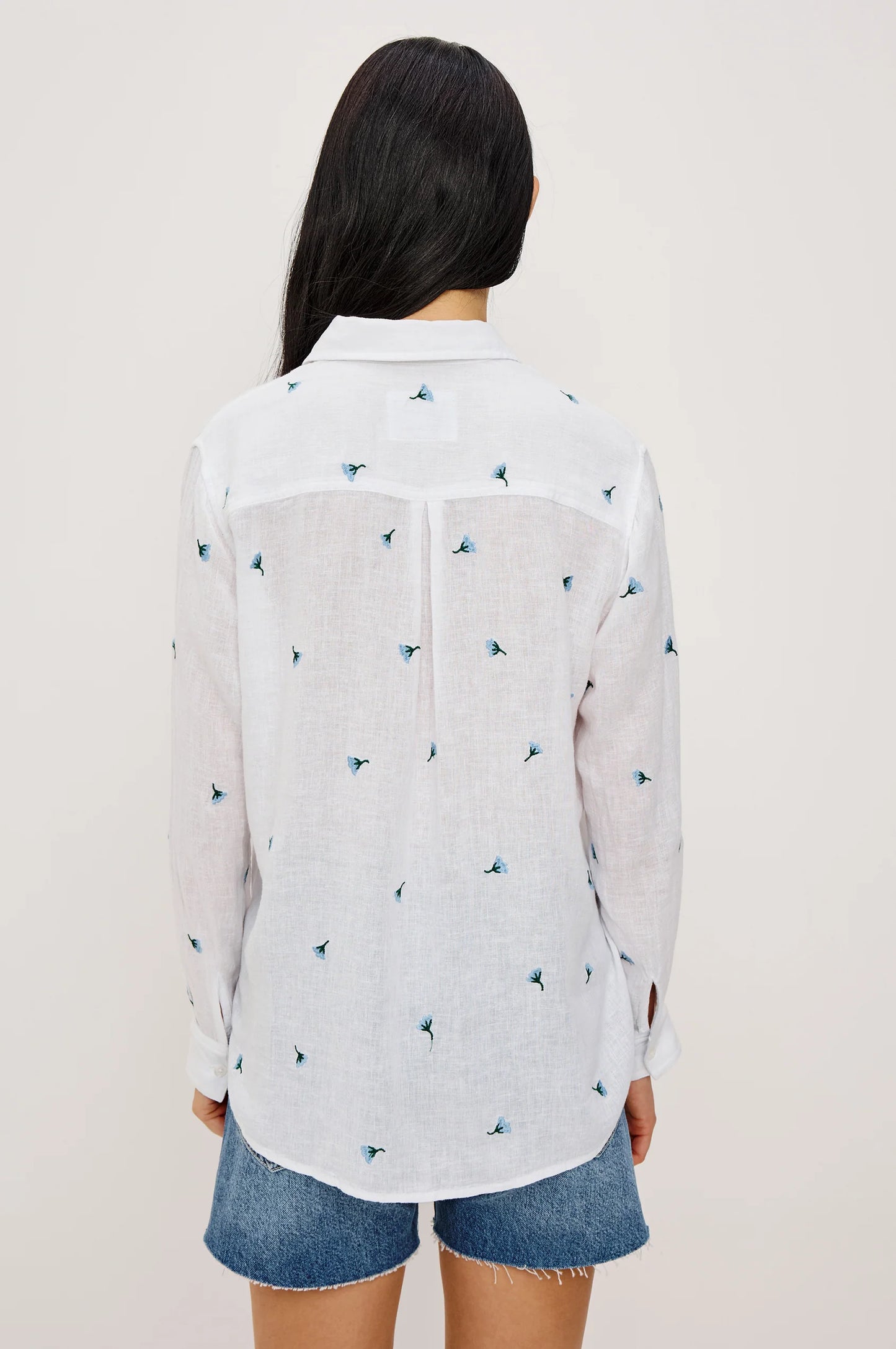 Charli Shirt - Bluebell Carnations