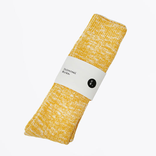 Slub Sock - Yellow