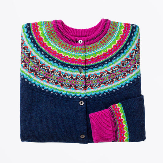 Alpine Short Cardigan - Tango
