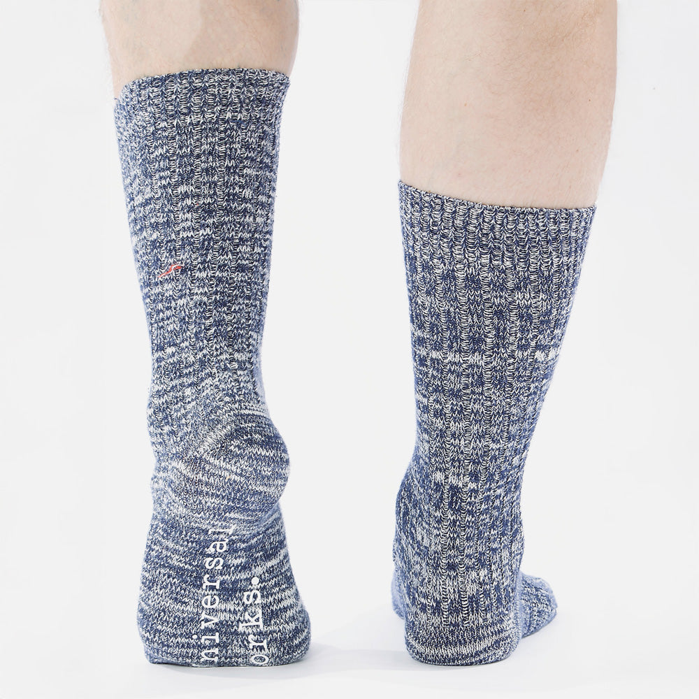 Slub Sock - Navy