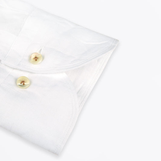 Regular Linen Shirt - White