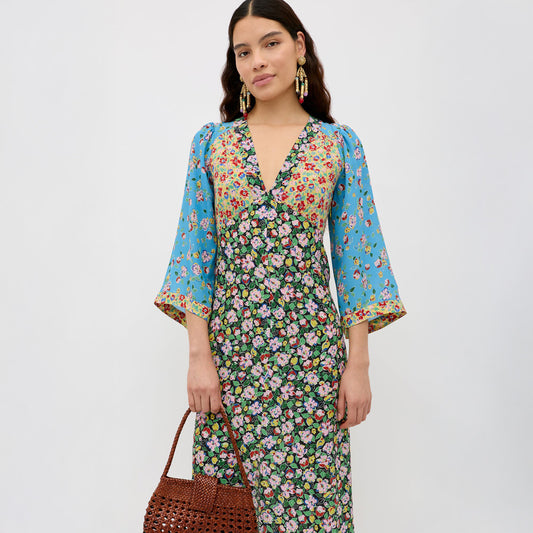 Dahlia Dress - Jeannie Mix Multi