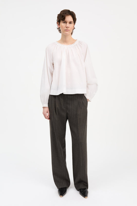 Carrie Blouse - Optic White