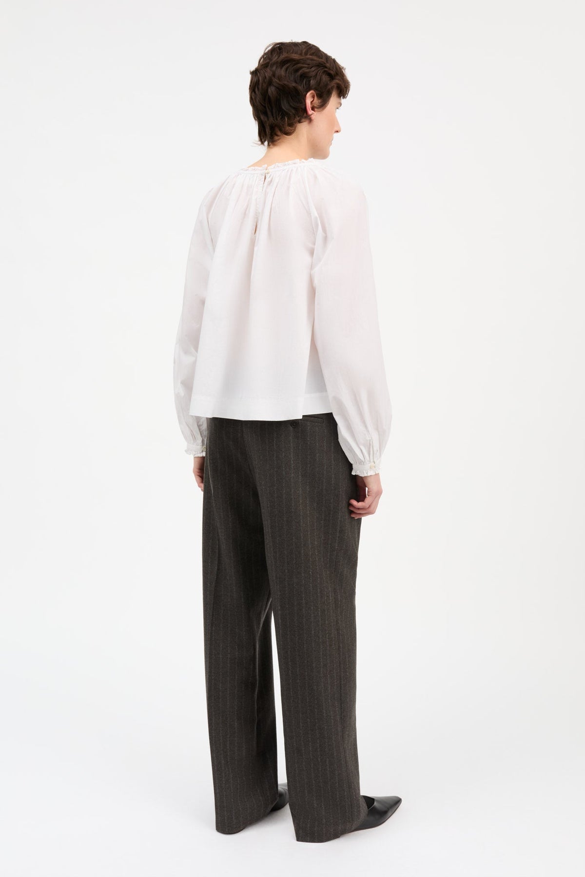 Carrie Blouse - Optic White