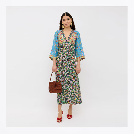 Dahlia Dress - Jeannie Mix Multi