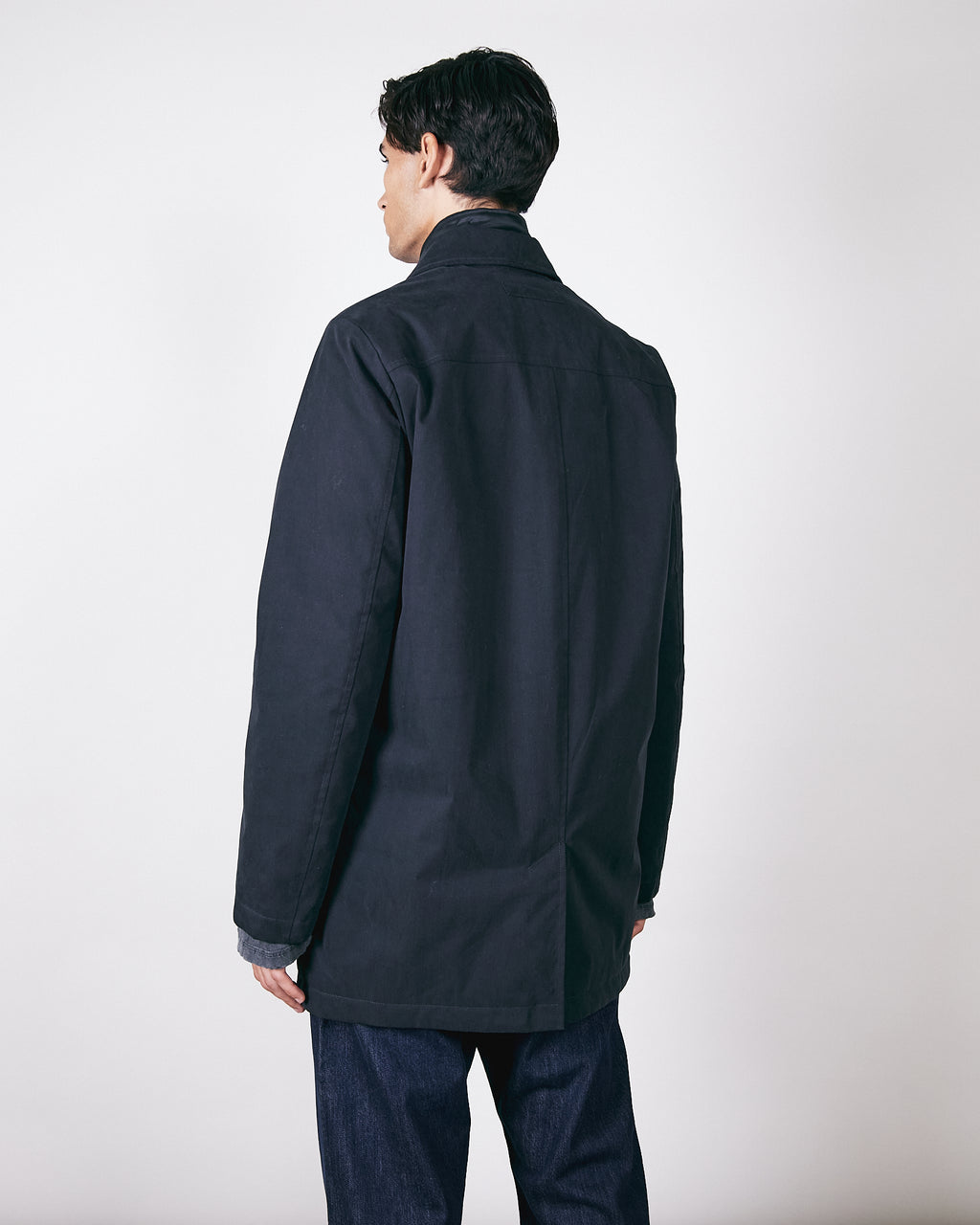 Brixtol Duncan Cotton Coat - Black