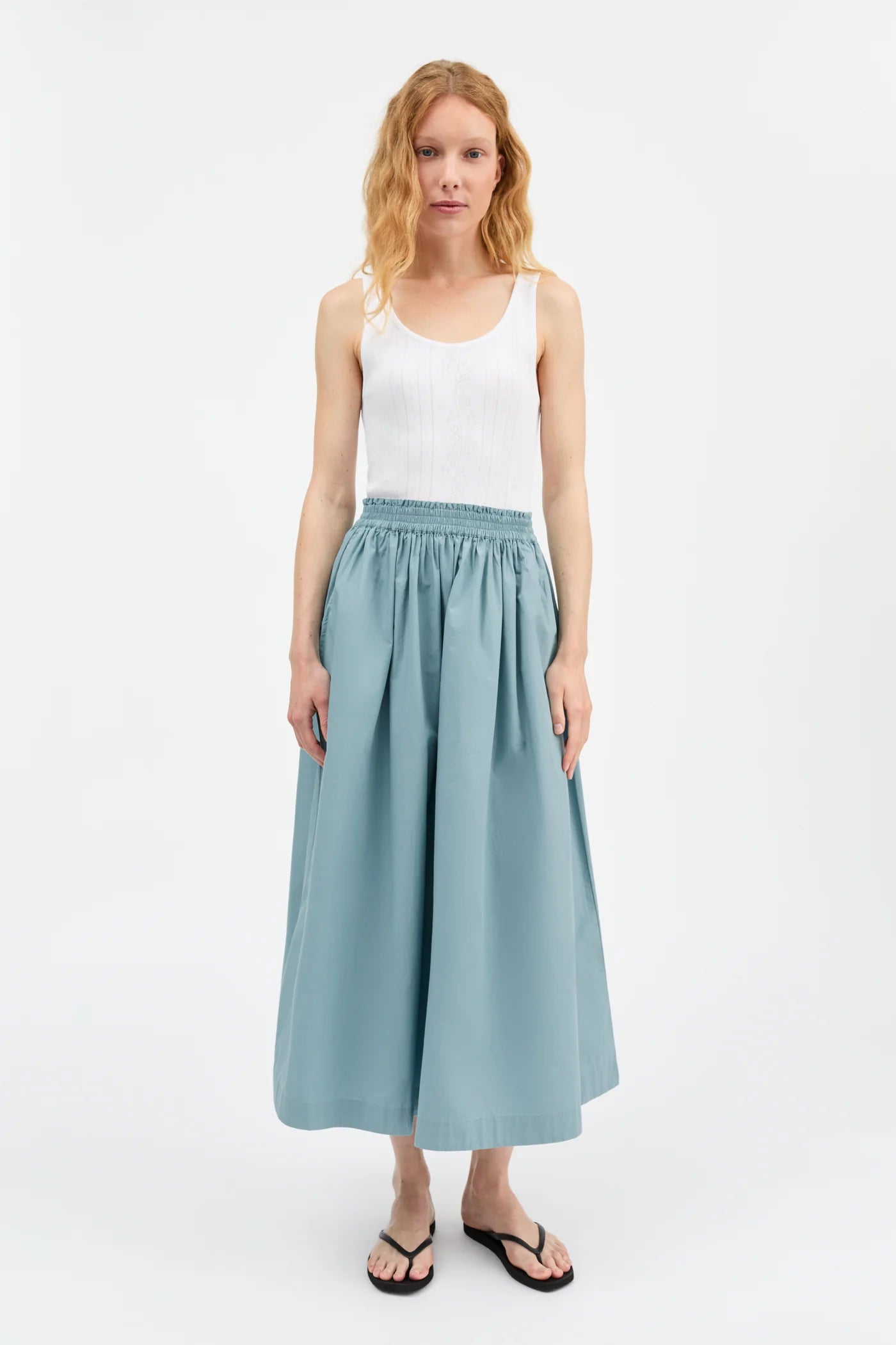 Dagny Skirt - Aqua