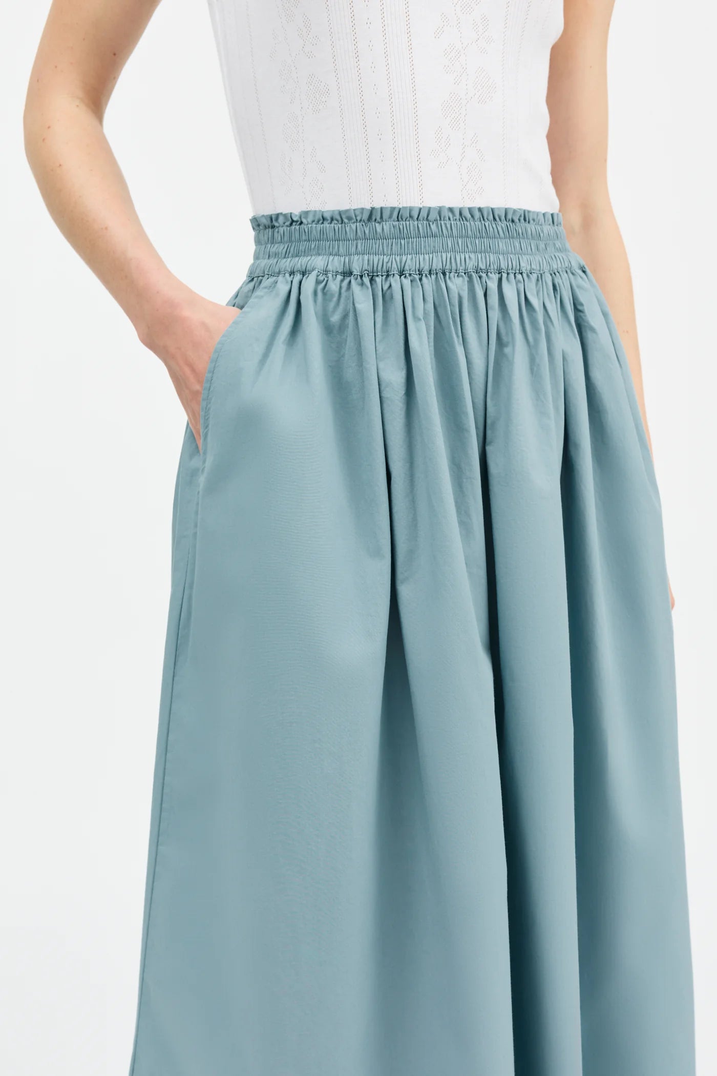 Dagny Skirt - Aqua