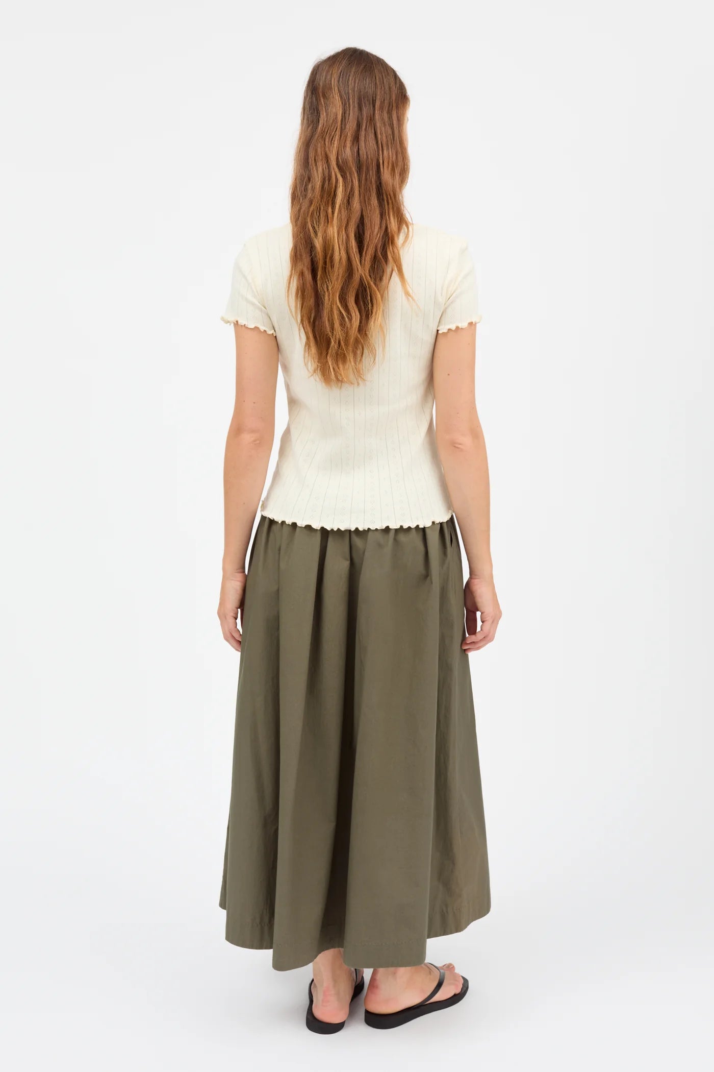 Dagny Skirt - Khaki