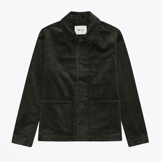 Morgan Hybrid Cotton Jacket - Dark Army