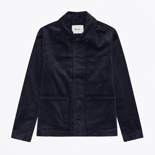 Morgan Hybrid Cotton Jacket - Marine Navy