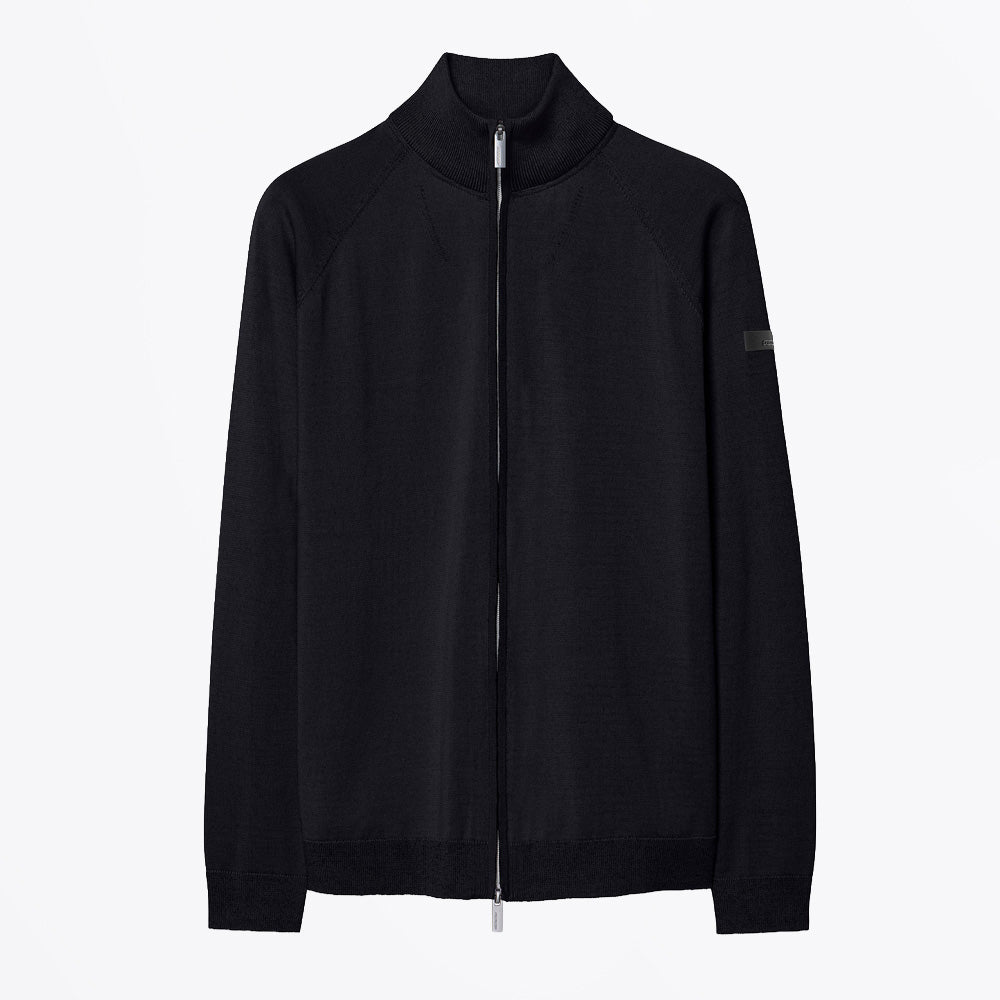 RRD New Amos Cotton Full Zip Knit - Blue Black