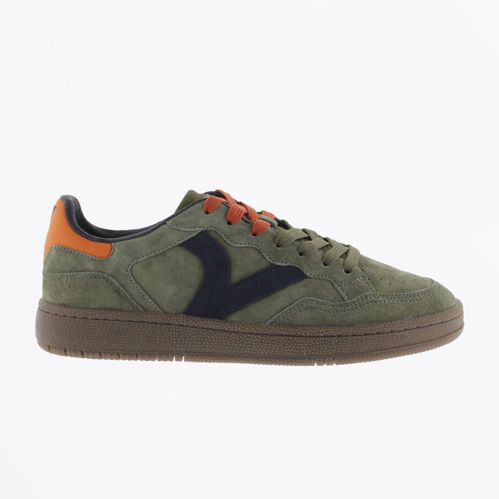 Victoria Smash-Suede Sneaker - Khaki