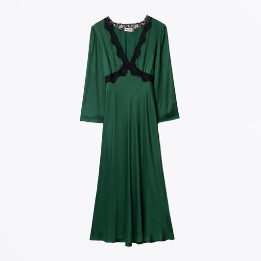 Debra Dress - Forest Green