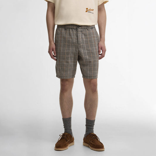 Fife Checked Short - Neutral