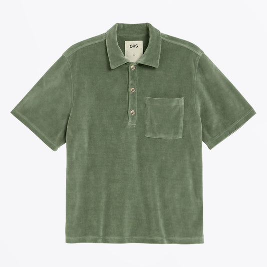 Girona Velour Shirt - Green