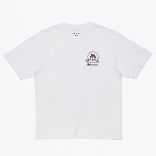 Ramen Pink T-Shirt - White