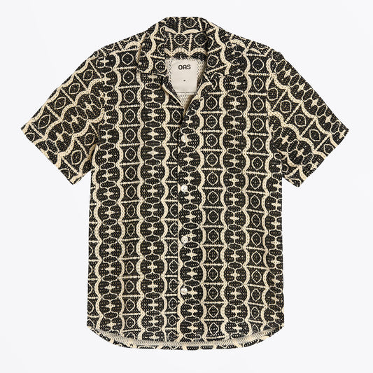 Hypnotise Cuba Net Shirt - Black