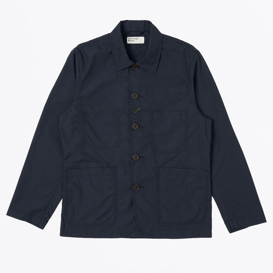 Recyled Poly Tech Bakers Jacket - Navy