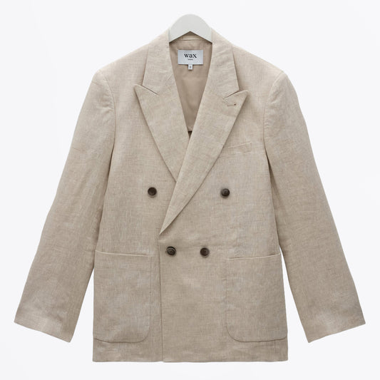Vigo Linen Blazer - Natural