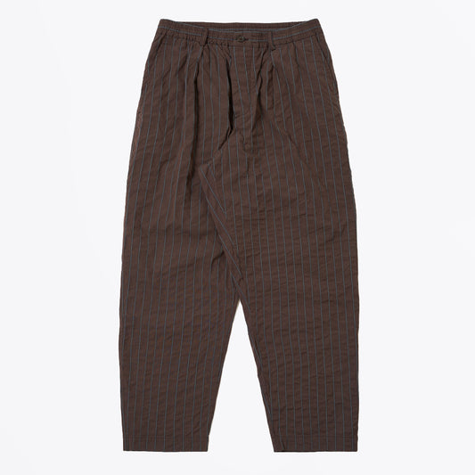 Chester Stripe Oxford Pant - Brown