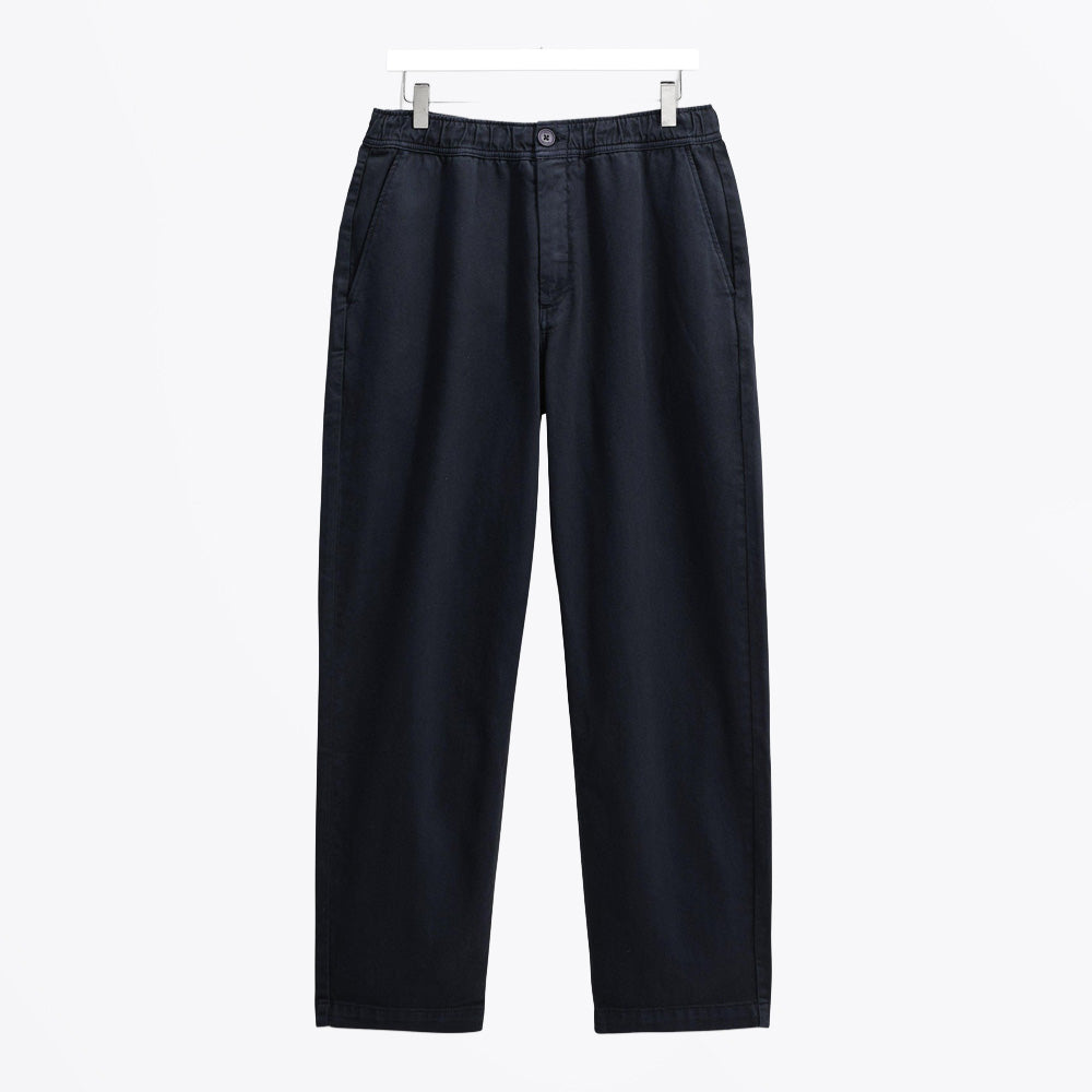 Kurt Trouser Organic Cotton Twill - Navy
