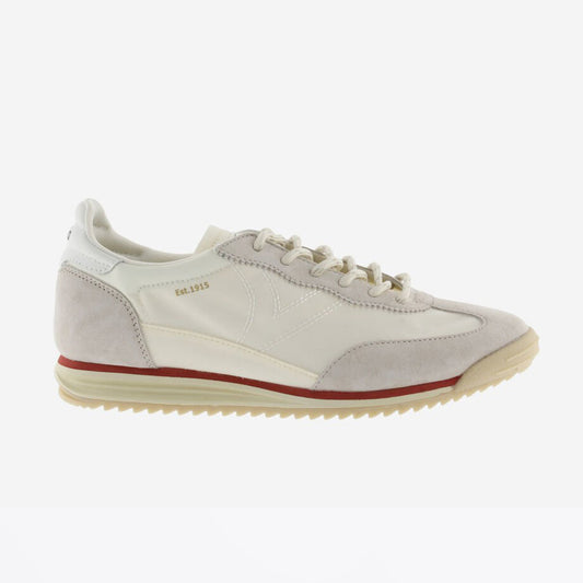 Saturno Nylon & Suede Trainers - Hielo