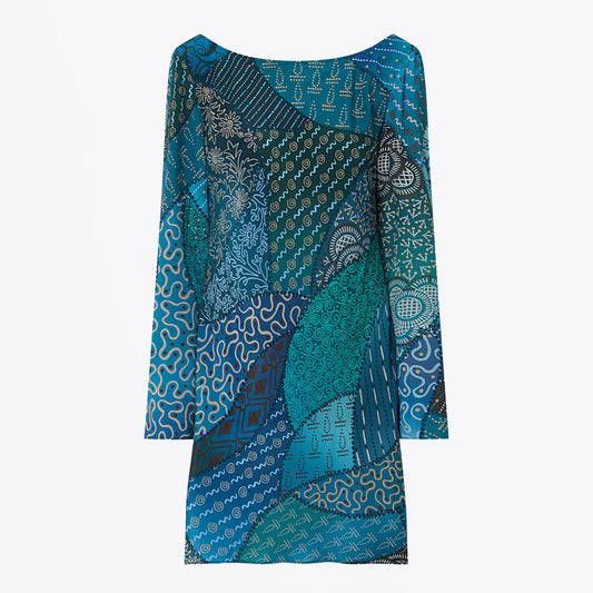 Ilse Dress - Ibiza Night Teal