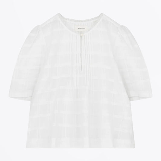 Fiore Blouse - Optic White