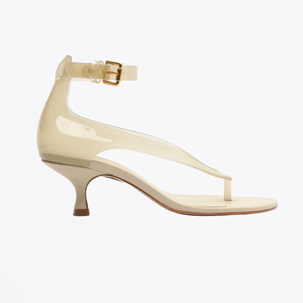 Farm Jelly Heel Sandal - Latte