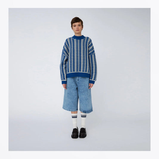 Back To School Sweater - Blue Sea