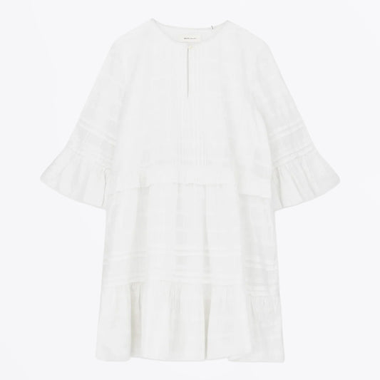 Fiore Dress - Optic White