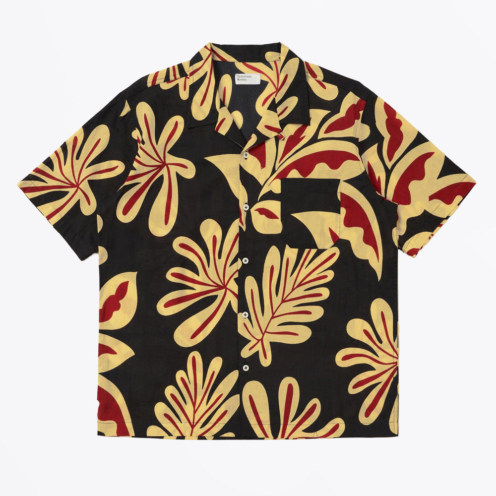 Universal Baja Print Road Shirt - Black